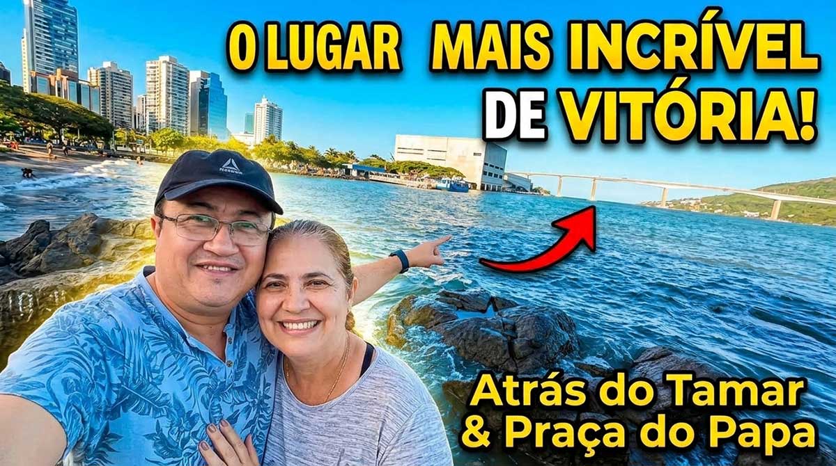 Turismo e Projeto Tamar na Praça do Papa em Vitória ES