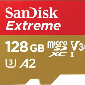 Cartão de memória SanDisk Micro SD Para Câmera de Ação 128GB UHS-I com Adaptador - SDSQXAA-128G-GN6MA
